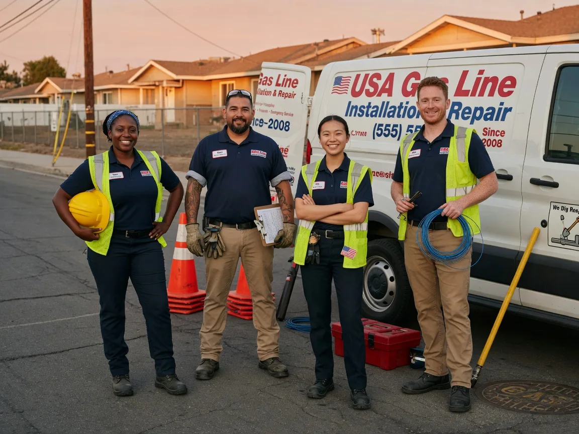 Gas Line Installation company in Hudgins, VA